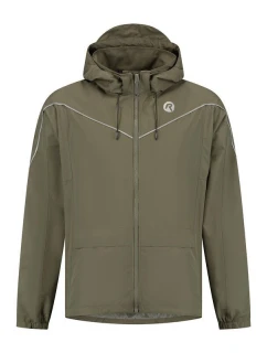 Rogelli bunda do dažďa ESSENTIAL zelená 2XL
