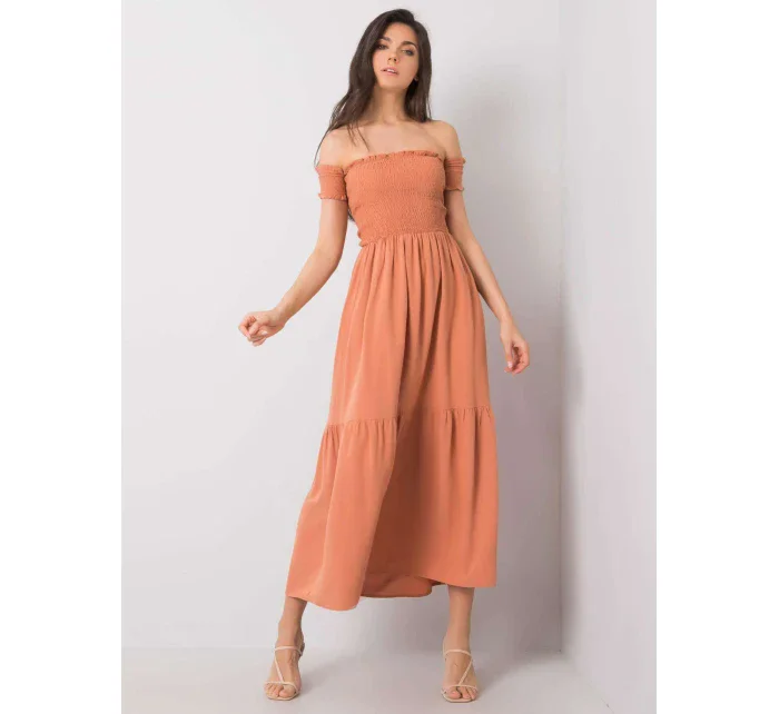 Šaty 346 SK 009.52 tmavo oranžová