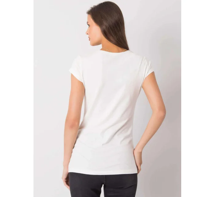 Dámske tričko EM TS ES 21 533.16 ecru - FPrice Dámske tričko EM TS ES 21 533.16 ecru - FPrice