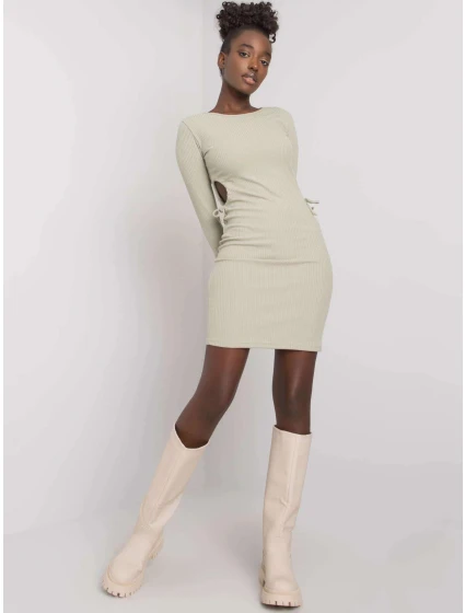 Dámske šaty LK SK 508687.17P pistácie - Lakerta