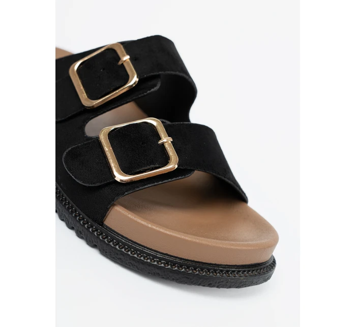 Trendy dámske čierne ponožky s platformou Trendy dámske čierne ponožky s platformou