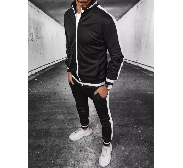 Pánská černá tepláková souprava Dstreet model 21967487 - FashionStreet Pánská černá tepláková souprava Dstreet model 21967487 - FashionStreet