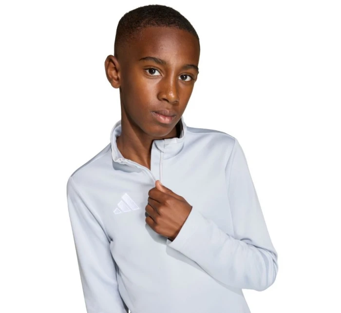 Detské tričko adidas Entrada 26 Training Top light grey JZ6637 Detské tričko adidas Entrada 26 Training Top light grey JZ6637