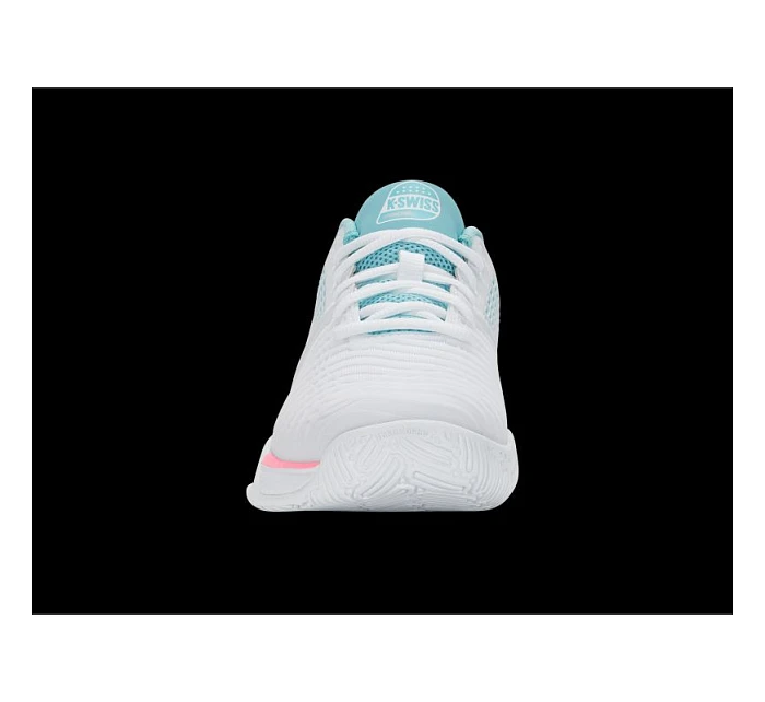Tenisky K-swiss EXPRSLIGHT3 HB PADEL WHITE/SOFT NEON BLUE/BUBLE GUM-M (98900-146-M)