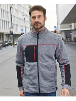 JN Pánská pletená fleecová bunda 02. black model 22532563 - Daiber JN Pánská pletená fleecová bunda 02. black model 22532563 - Daiber