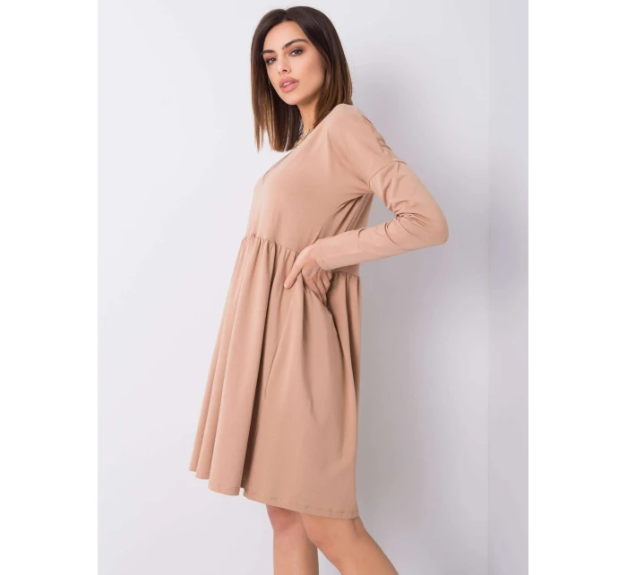 Šaty RV SK 6008.19X ťava