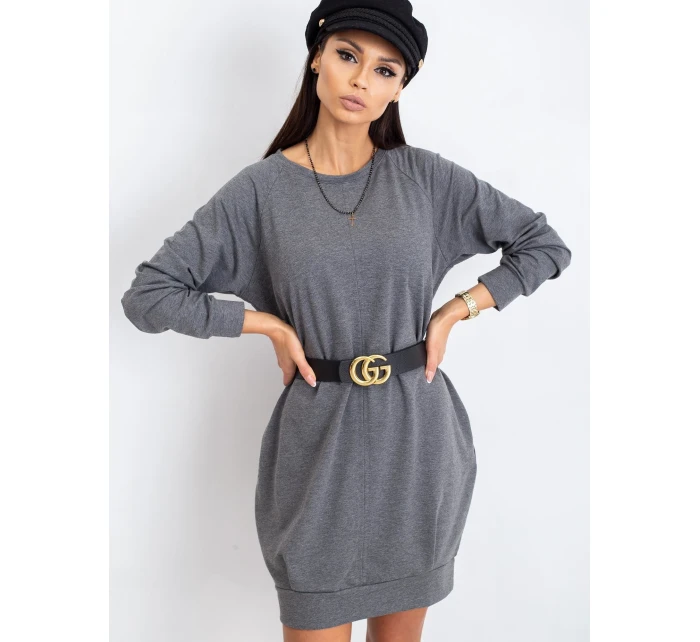 Šaty RV TU 5184.93P tmavo šedá