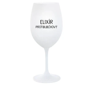 ELIXIR PROTIBLE - pohár na biele víno 350 ml