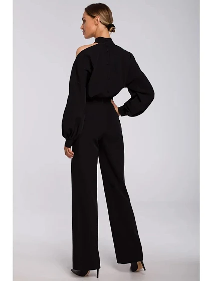 Dámská kombinéza model 21764634 černá Moe - STYLOVE