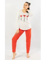 Dámske pyžamo dlhé I love you