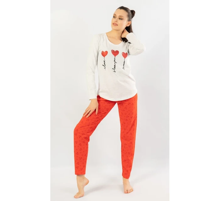 Dámske pyžamo dlhé I love you