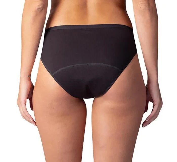 BASIC MENSTRUAL SLIP NORMAL - BELLINDA - čierna