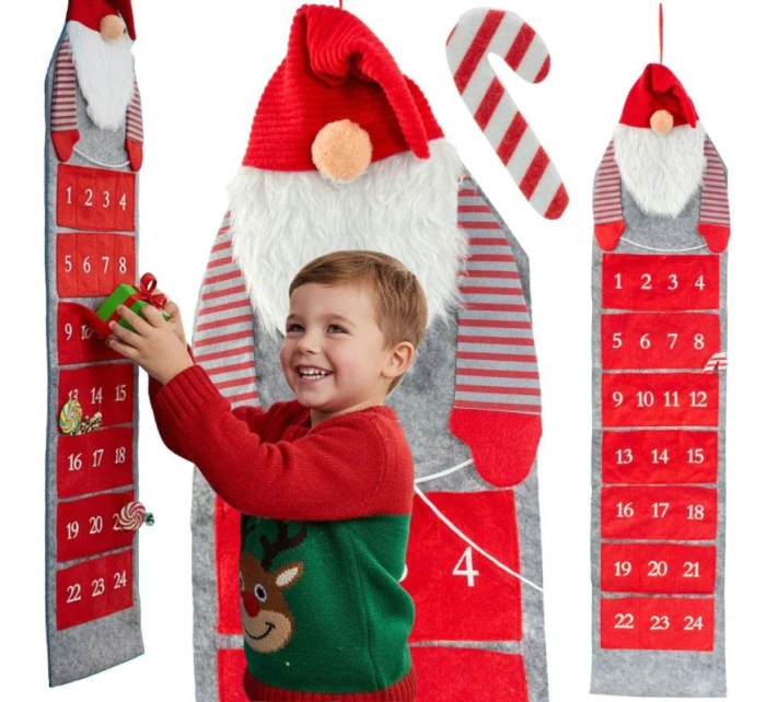 ADVENTNÝ KALENDÁR TRPASLÍK 125 CM