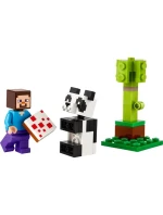LEGO Minecraft 30672 Steve a malá panda