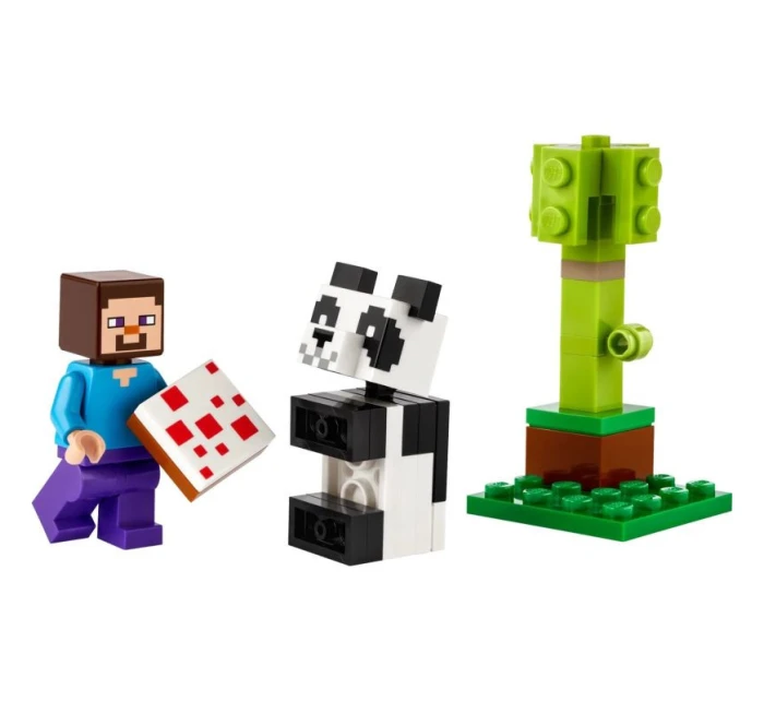 LEGO Minecraft 30672 Steve a malá panda