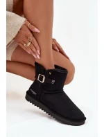 Śniegowce Damskie Z Klamrą Wrangler 20253091.25Y Czarne