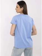 T shirt CLM TS model 21091845 niebieski - FPrice T shirt CLM TS model 21091845 niebieski - FPrice