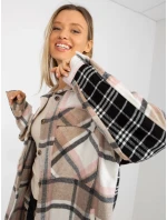 Košeľa DN KS 3841.02 čierna a béžová Košeľa DN KS 3841.02 čierna a béžová