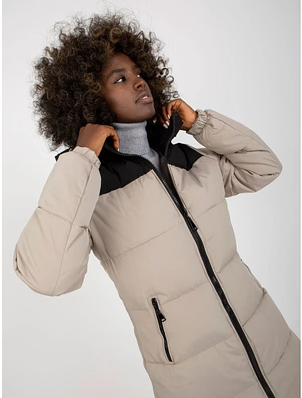 Dámská bunda NM KR D2 model 17547340 62 šedá černá - FPrice