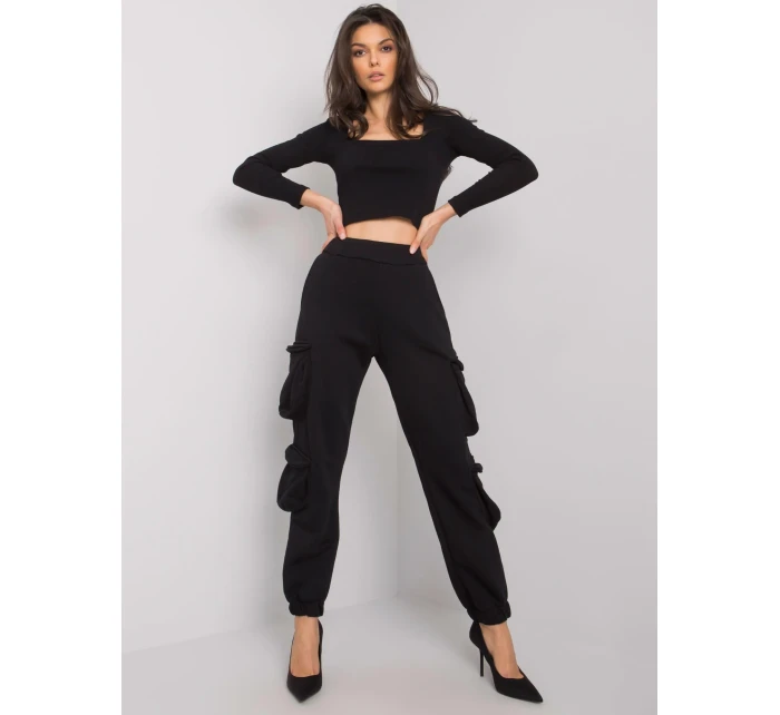 Tepláky RV DR 7364.01P čierna