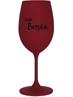 Lady of God - burgundský pohár na víno 350 ml