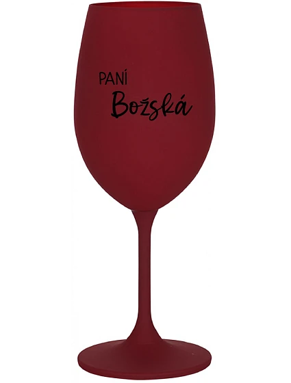 Lady of God - burgundský pohár na víno 350 ml