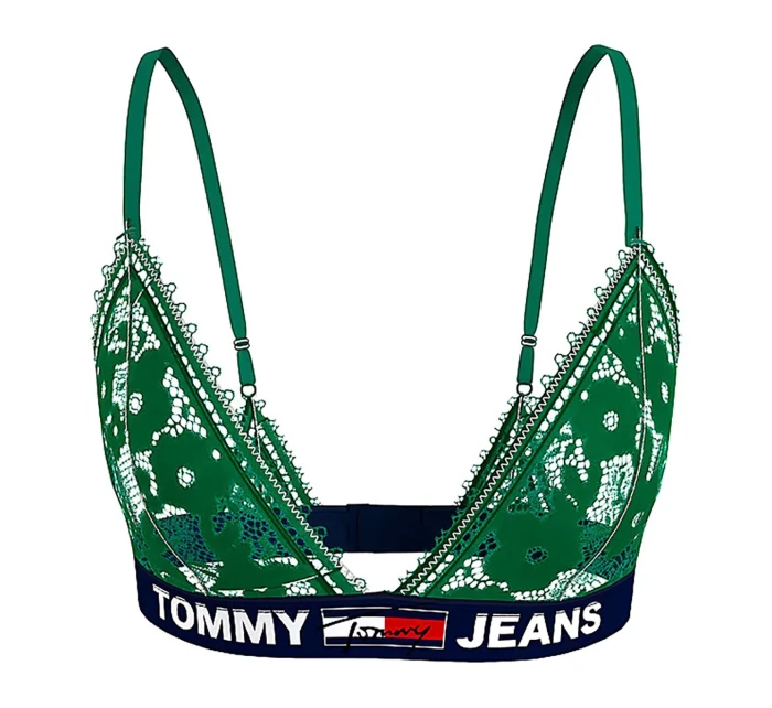 Dámska čipkovaná podprsenka Undersized Jeans UW0UW03508-L30 - Tommy Hilfiger Dámska čipkovaná podprsenka Undersized Jeans UW0UW03508-L30 - Tommy Hilfiger