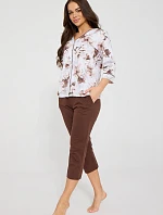 Pyžamo Cornette 162/498 Simone 3/4 3XL–5XL