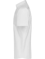 JN keprová košile s krátkým rukávem 02.0 white model 22488352 - Daiber JN keprová košile s krátkým rukávem 02.0 white model 22488352 - Daiber
