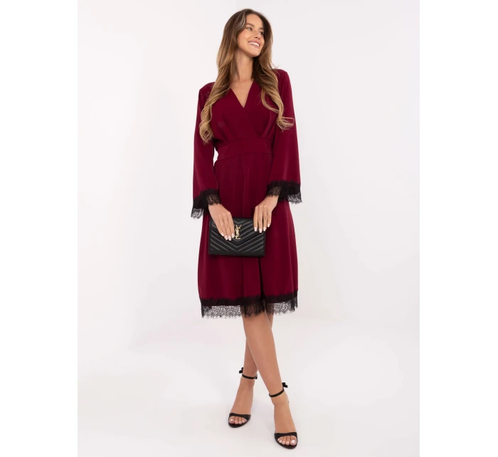 Šaty MI SK 92477.18P bordové