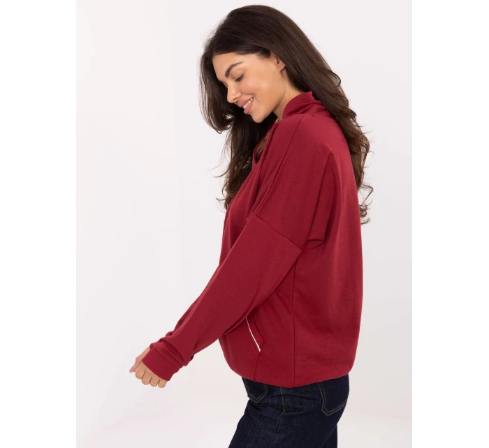 Bluza RV BL model 21334824 bordowy - FPrice