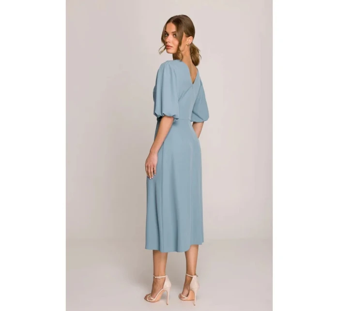 Dámské šaty model 21407078 Světle modrá - STYLOVE
