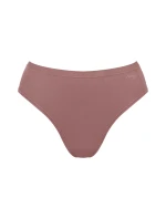 Dámske bavlnené tričko GO Daily Tai - BROWN - dark beige 1141 - SLOGGI Dámske bavlnené tričko GO Daily Tai - BROWN - dark beige 1141 - SLOGGI