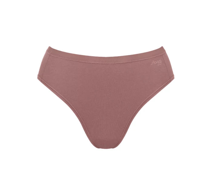 Dámske bavlnené tričko GO Daily Tai - BROWN - dark beige 1141 - SLOGGI Dámske bavlnené tričko GO Daily Tai - BROWN - dark beige 1141 - SLOGGI