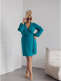 Elegantní  šaty v mořské barvě model 19764276 - Moon