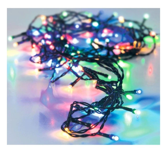 VIANOČNÝ STROMČEK SVETLA REŤAZ 120 VIEDOL VIACFAREBNÉ