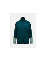 Pánská mikina PEAK PERFORMANCE M Rider Essentials Midlayer Zip Jacket, zelená barva Pánská mikina PEAK PERFORMANCE M Rider Essentials Midlayer Zip Jacket, zelená barva