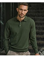 Tee Jays TJ 6002 Polo sveter z úpletu 18.6002 tmavomodrý Tee Jays TJ 6002 Polo sveter z úpletu 18.6002 tmavomodrý