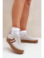 Stylové tenisky na platformě šedé model 21682892 - Boto