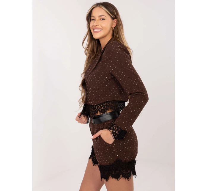 IT SN šortky FL9965.88 tmavohnedé