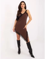 Sukienka MI SK model 21724632 brązowy - FPrice