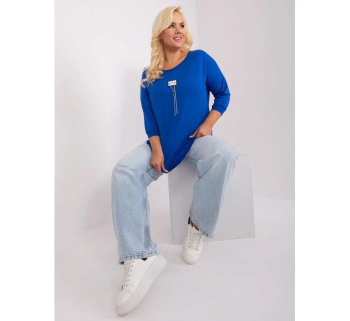 Bluzka RV BZ model 21468357 ciemny niebieski - FPrice Bluzka RV BZ model 21468357 ciemny niebieski - FPrice