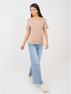 T shirt RV TS model 21888893 ciemny bezowy - FPrice