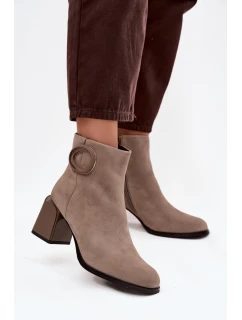 Topánky na podpätku model 222953 Krok vo veľkom štýle