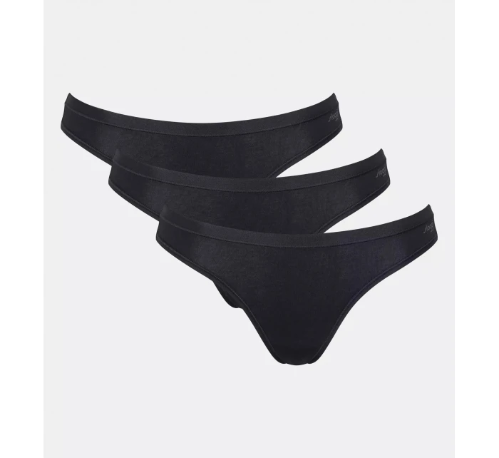 sloggi GO Daily Cotton Mini 3P - BLACK - SLOGGI BLACK - SLOGGI sloggi GO Daily Cotton Mini 3P - BLACK - SLOGGI BLACK - SLOGGI
