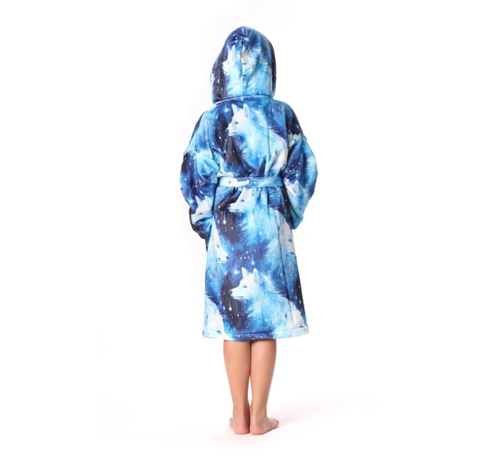 Detský župan Lupo s kapucňou - Vestis Detský župan Lupo s kapucňou - Vestis