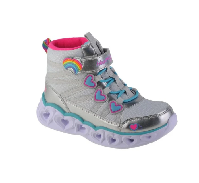 Skechers Sweetheart Lights - Sweet Styling 302668L-SMLT Silver 32