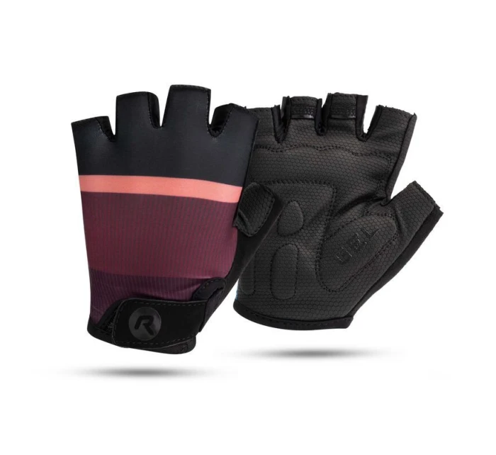 Rogelli dámske rukavice IMPRESS II burgundy L