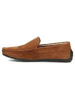 Pánske semišové kožené mokasíny camel Filippo MP923