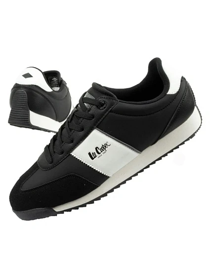 Lee Cooper športové tenisky pánske módne pohodlné čierne